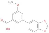 5-Methoxy-3-(3,4-methylenedioxyphenyl)benzoic acid