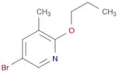 Pyridine, 5-bromo-3-methyl-2-propoxy-