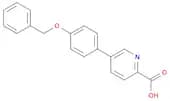 5-(4-Benzyloxyphenyl)picolinic acid