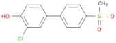 2-Chloro-4-(4-methylsulfonylphenyl)phenol