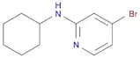 2-Pyridinamine, 4-bromo-N-cyclohexyl-