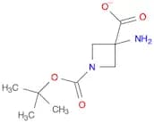 1,​3-​Azetidinedicarboxyli​c acid, 3-​amino-​, 1-​(1,​1-​dimethylethyl) ester