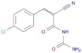 2-Propenamide, N-(aminocarbonyl)-3-(4-chlorophenyl)-2-cyano-