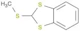 1,3-Benzodithiole, 2-(methylthio)-