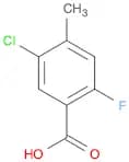 Benzoic acid, 5-chloro-2-fluoro-4-methyl-