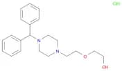 2-(2-(4-Benzhydrylpiperazin-1-yl)ethoxy)ethanol hydrochloride
