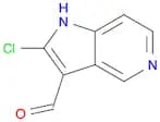 1H-Pyrrolo[3,2-c]pyridine-3-carboxaldehyde, 2-chloro-