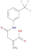 Butanoic acid, 2-methylene-4-oxo-4-[[3-(trifluoromethyl)phenyl]amino]-