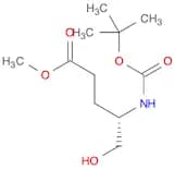 (S)-Methyl 4-((tert-butoxycarbonyl)amino)-5-hydroxypentanoate