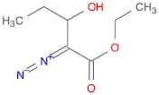 Pentanoic acid, 2-diazo-3-hydroxy-, ethyl ester