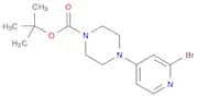 2-Bromo-4-(N-boc-piperazin-1-yl)pyridine