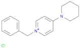 Pyridinium, 1-(phenylmethyl)-4-(1-piperidinyl)-, chloride (1:1)