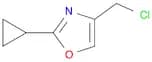 4-(Chloromethyl)-2-cyclopropyloxazole