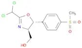 4-Oxazolemethanol, 2-(dichloromethyl)-4,5-dihydro-5-[4-(methylsulfonyl)phenyl]-, (4R,5R)-