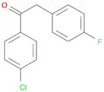 Ethanone, 1-(4-chlorophenyl)-2-(4-fluorophenyl)-