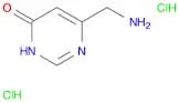 6-(Aminomethyl)-1H-pyrimidin-4-one dihydrochloride