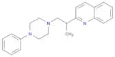 Quinoline, 2-[1-methyl-2-(4-phenyl-1-piperazinyl)ethyl]-