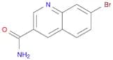3-Quinolinecarboxamide, 7-bromo-