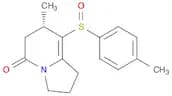 (R)-7-Methyl-8-((S)-p-tolylsulfinyl)-2,3,6,7-tetrahydroindolizin-5(1H)-one
