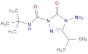 1H-1,2,4-Triazole-1-carboxamide, 4-amino-N-(1,1-dimethylethyl)-4,5-dihydro-3-(1-methylethyl)-5-oxo-