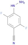 2,5-Difluoro-4-hydrazinylbenzonitrile