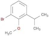 Benzene, 1-bromo-2-methoxy-3-(1-methylethyl)-