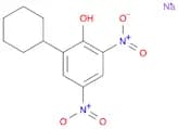 Phenol, 2-cyclohexyl-4,6-dinitro-, sodium salt (1:1)