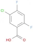 Benzoic acid, 5-chloro-2,4-difluoro-