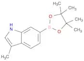 1H-Indole, 3-methyl-6-(4,4,5,5-tetramethyl-1,3,2-dioxaborolan-2-yl)-