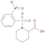 1-(2-nitrobenzenesulfonyl)piperidine-2-carboxylic acid