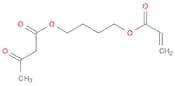 Butanoic acid, 3-oxo-, 4-[(1-oxo-2-propen-1-yl)oxy]butyl ester