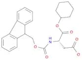 L-Aspartic acid, N-[(9H-fluoren-9-ylmethoxy)carbonyl]-, 4-cyclohexyl ester