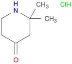 4-Piperidinone, 2,2-dimethyl-, hydrochloride (1:1)