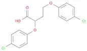 Butanoic acid, 2,4-bis(4-chlorophenoxy)-
