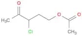 2-Pentanone, 5-(acetyloxy)-3-chloro-