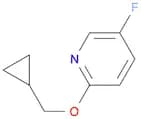 2-(Cyclopropylmethoxy)-5-fluoropyridine