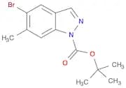 1H-Indazole-1-carboxylic acid, 5-bromo-6-methyl-, 1,1-dimethylethyl ester