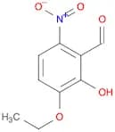 Benzaldehyde, 3-ethoxy-2-hydroxy-6-nitro-