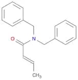 2-Butenamide, N,N-bis(phenylmethyl)-, (2E)-