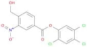 Benzoic acid, 4-(hydroxymethyl)-3-nitro-, 2,4,5-trichlorophenyl ester