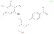 2,4(1H,3H)-Pyrimidinedione, 6-[[2-[(2-hydroxyethyl)[3-(4-nitrophenyl)propyl]amino]ethyl]amino]-1,3…