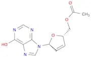 Inosine, 2',3'-didehydro-2',3'-dideoxy-, 5'-acetate