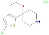 2'-Chloro-4',5'-dihydrospiro[piperidine-4,7'-thieno[2,3-c]pyran] hydrochloride