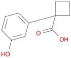 Cyclobutanecarboxylic acid, 1-(3-hydroxyphenyl)-