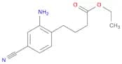 4-(2-Amino-4-cyano-phenyl)-butyric acid ethyl ester