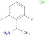 Benzenemethanamine, 2,6-difluoro-α-methyl-, hydrochloride (1:1), (αS)-