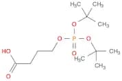 Butanoic acid, 4-[[bis(1,1-dimethylethoxy)phosphinyl]oxy]-