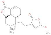 1H-Naphtho[1,8a-c]furan-3(5H)-one, 7-[2-(2,5-dihydro-5-methoxy-2-oxo-3-furanyl)ethyl]-6,6a,7,8,9,1…