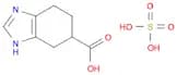 4,5,6,7-Tetrahydro-1H-benzo[d]imidazole-6-carboxylic acid compound with sulfuric acid (1:1)