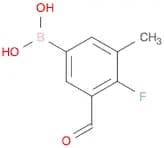 Boronic acid, B-(4-fluoro-3-formyl-5-methylphenyl)-
